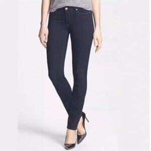 NWOT Paige Skyline Skinny Armstrong Dark Wash Size 25 x 30 Rise  8